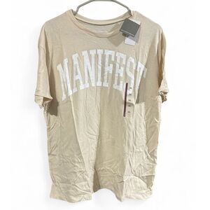 3PCS Grayson Threads Beige 'Manifest' Tee